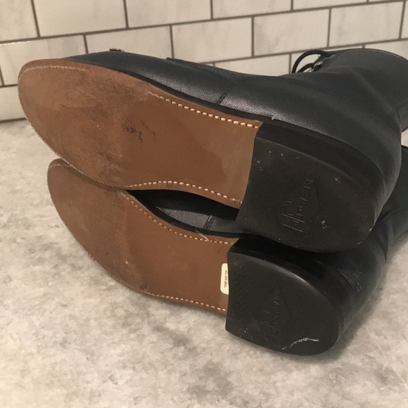 Justin Roper Boots Womens 5.5 B Blue Gray Western Diamond Cowgirl Rodeo Lace Up - Picture 9 of 9